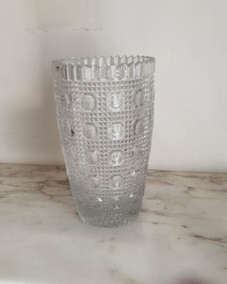 Vaso in cristallo di Boemia