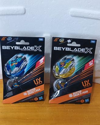 2 Beyblade X UX Buster Dran 1-60A & 5-70DB