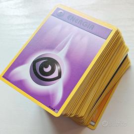 Lotto varie carte energia Pokémon vintage
