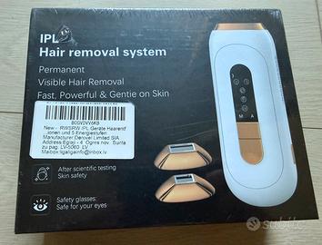 Epilatore IPL a luce pulsata depilazione corpo