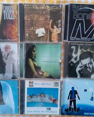 Lotto 9 Cd - Vecchioni-Tozzi-Ruggeri etc.
