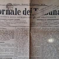 Giornale antico dei tribunali e massoneria