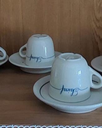 TAZZE, PIATTINI, TEIERE, ZUCCHERIERE, BRICK