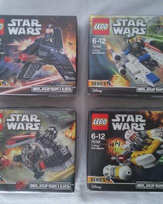 Lego Star Wars Microfighters Series 4 Sigillati