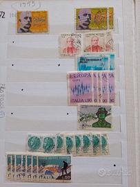 Francobolli Italia 1972 usati 
