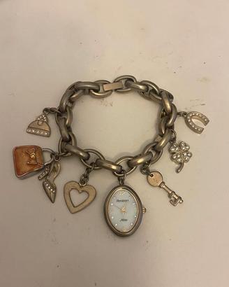 bracciale vintage con orologio