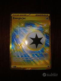 Carte Pokemon Energia Jet 252/191 Ita Rara Gold
