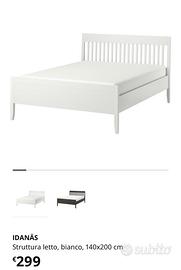 letto matrimoniale standard usato Ikea