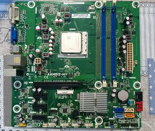 Scheda madre Socket FM1 AAHD2-HY Rev.1.03 + CPU 