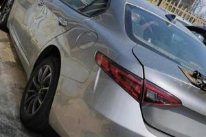 Alfa Giulia incidentata 