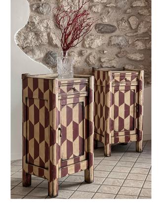 Arlequin Rouge - comodini artigianali