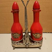 porta olio e aceto vintage