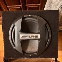 Subwoofer Alpine 30cm 1000W/ 350rms