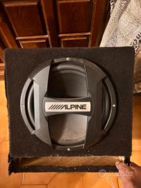 Subwoofer Alpine 30cm 1000W/ 350rms