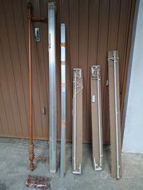 Binari e bastoni tende