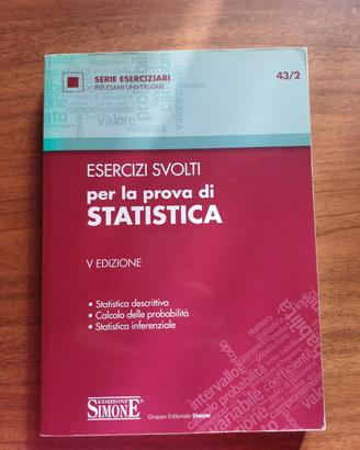 Esercizi svolti per la prova di statistica