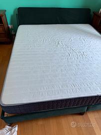 Letto con materasso ortopedico
