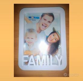 Cornice foto  - photo frame family NUOVA con etich