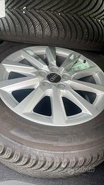 Treno gomme michelin invernali+cerchi audi A1