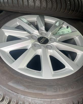 Treno gomme michelin invernali+cerchi audi A1