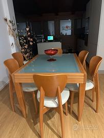 Tavolo e sedie Calligaris