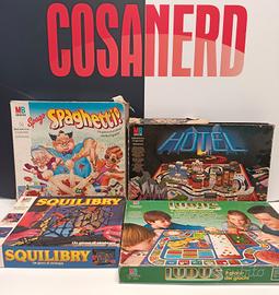 Lotto board game completi Hotel Squilibry Ludus