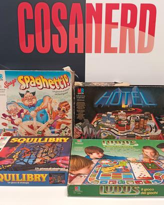 Lotto board game completi Hotel Squilibry Ludus