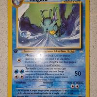 Rara Carta Originale Kingdra 1Ed NR 19 / 64