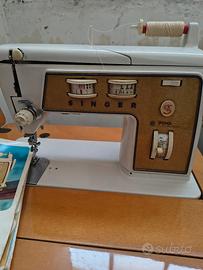 Macchina Da Cucire Singer 700 Con Manuale e mobile