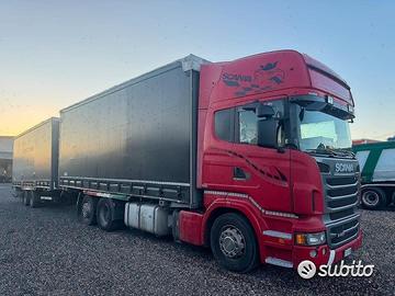 Scania R420 autotreno biga centinato 2009 E5
