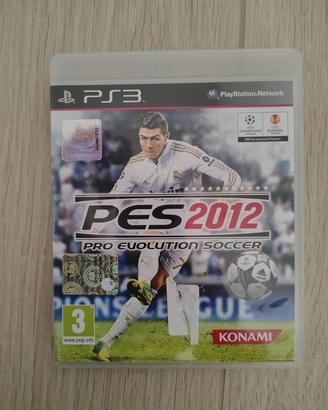 Pes ps3 konami 2012