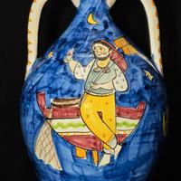 Vaso in ceramica vietrese – Firmato Made in italy