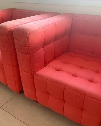Coppia poltrone rosse
