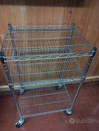 carrello  con ripiani