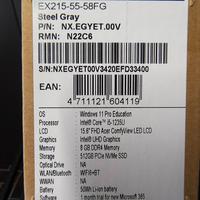 Acer Extensa 15 Intel I5