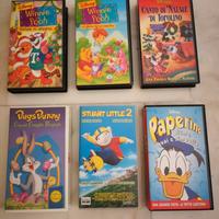 VHS-CASSETTE CARTONI ANIMATI (Disney)