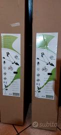 portabici doppio da tetto