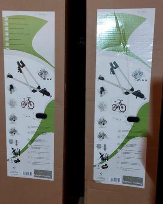 portabici doppio da tetto