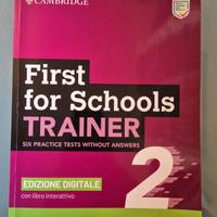 Libro inglese First for Schools