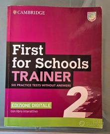 Libro inglese First for Schools