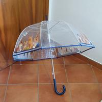 Ombrello trasparente Gatti marca Perletti