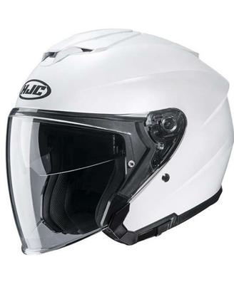CASCO JET I31 BIANCO LUCIDO HJC