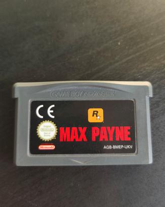 Max Payne Game Boy Advance GBA-Originale PAL UKV