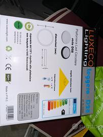Plafoniera LED LUXECO 28 cm nuova