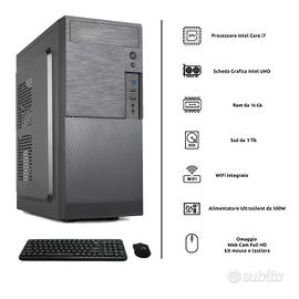 PC fisso Core i7 – 16 GB RAM – 1 TB