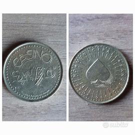 Gettone del Casinò Municipale di Sanremo 1986
