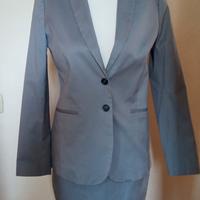Tailleur donna Benetton  tg 42 azzurro avio