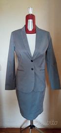 Tailleur donna Benetton  tg 42 azzurro avio
