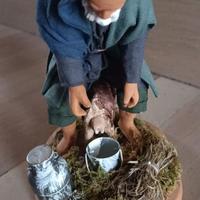 Statue presepe napoletano in terracotta