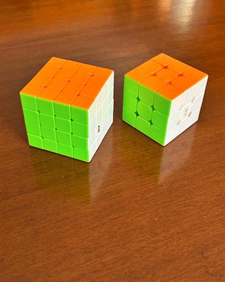 cubo di Rubik 3×3 e 4×4
